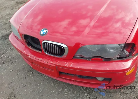 2003 BMW 325Ci из США, поврежденный, VIN WBABN33443PC99613